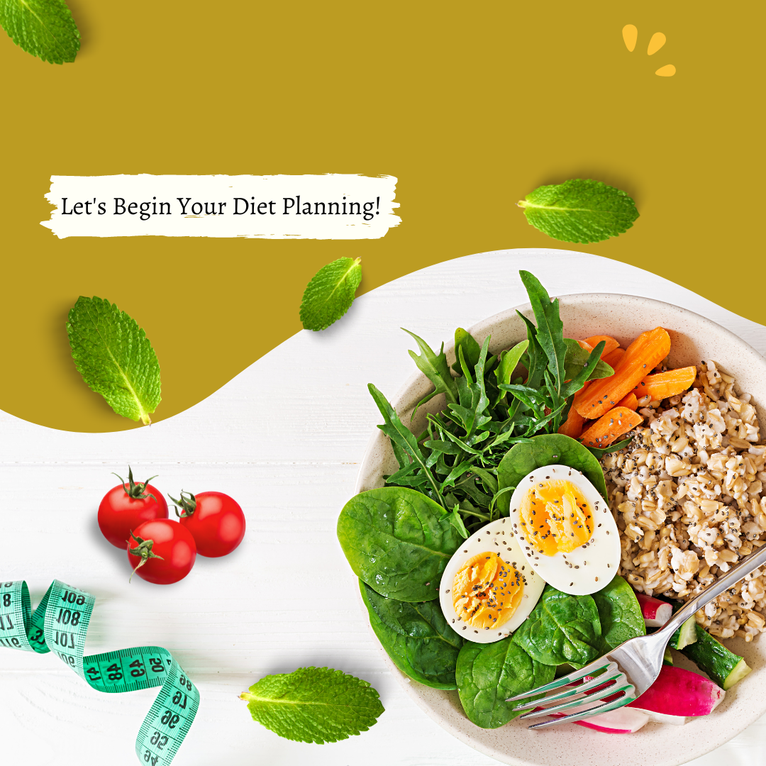 Green White Minimalist Healthy Food Instagram Post